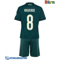 Fotballdrakt Barn Real Madrid Federico Valverde #8 Bortedraktsett 2026-27 Kortermet (+ Korte bukser)
